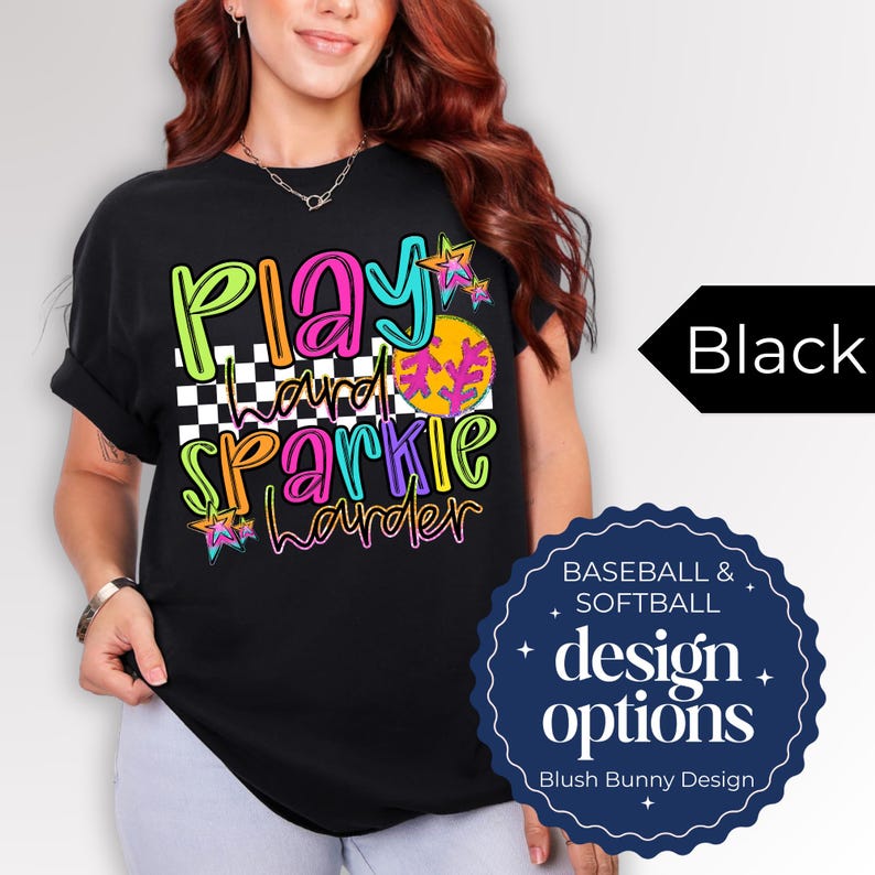 Maglietta per mamma di softball, maglietta per mamma di baseball, maglietta per il giorno della partita con spirito di squadra, mamma della squadra di softball, maglietta per mamma di baseball, maglietta per nonna allenatrice del giorno della partita BLACK