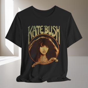 KATE BUSH T Shirt Tshirt T-shirt Tee Shirt Retro 1980s Style Band Tee Vintage Aesthetic Distressed