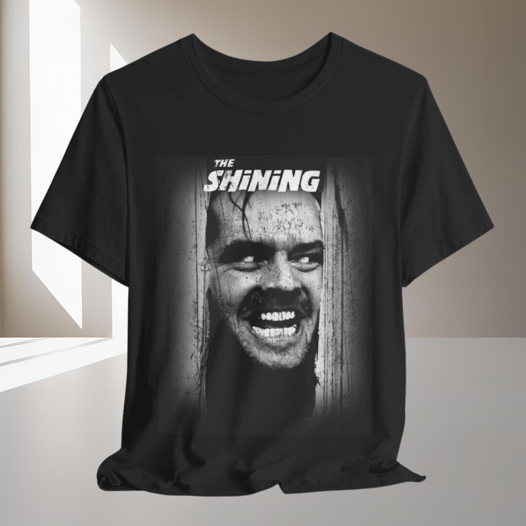 T-shirt Stephen King Retro Poster Horror - Coton Heavy Weight - Unisexe - Neuf Avec étiquettes - H And C Apparel