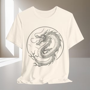Asian Dragon T-Shirt | Chinese Dragon Graphic Tee | Unisex Mythical Shirt | Vintage Eastern Dragon Tee | Lucky Dragon Gift Shirt