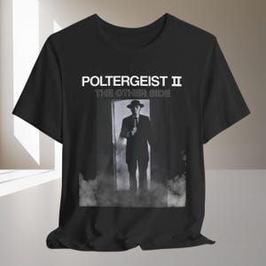 Poltergeist II T-Shirt | Vintage 80s Horror Movie Tee | Reverend Kane Shirt | Retro Aesthetic Cult Classic | The Other Side Graphic Tee