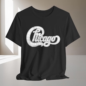CHICAGO T-shirt Shirt Tshirt Band Tee Vintage Aesthetic Distressed T shirt