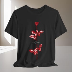 Depeche Mode Violator T Shirt Tshirt T-shirt Tee Shirt Retro 1980s Style Band Tee Vintage Aesthetic