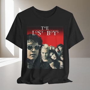 The Lost Boys Tshirt T Shirt Tee Unisex 1980s Movie Poster T-shirt Vintage Aesthetic Shirt