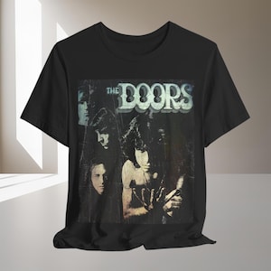 THE DOORS T-shirt Shirt Tshirt Band Tee Vintage Aesthetic Distressed T shirt Jim Morrison