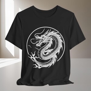 Asian Dragon T-Shirt | Chinese Dragon Graphic Tee | Unisex Mythical Shirt | Vintage Eastern Dragon Tee | Lucky Dragon Gift Shirt