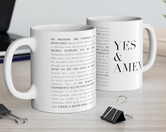 Coffee Mug with God's Word and Promises