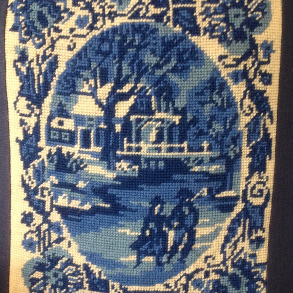 Needlepoint Pillow - Etsy