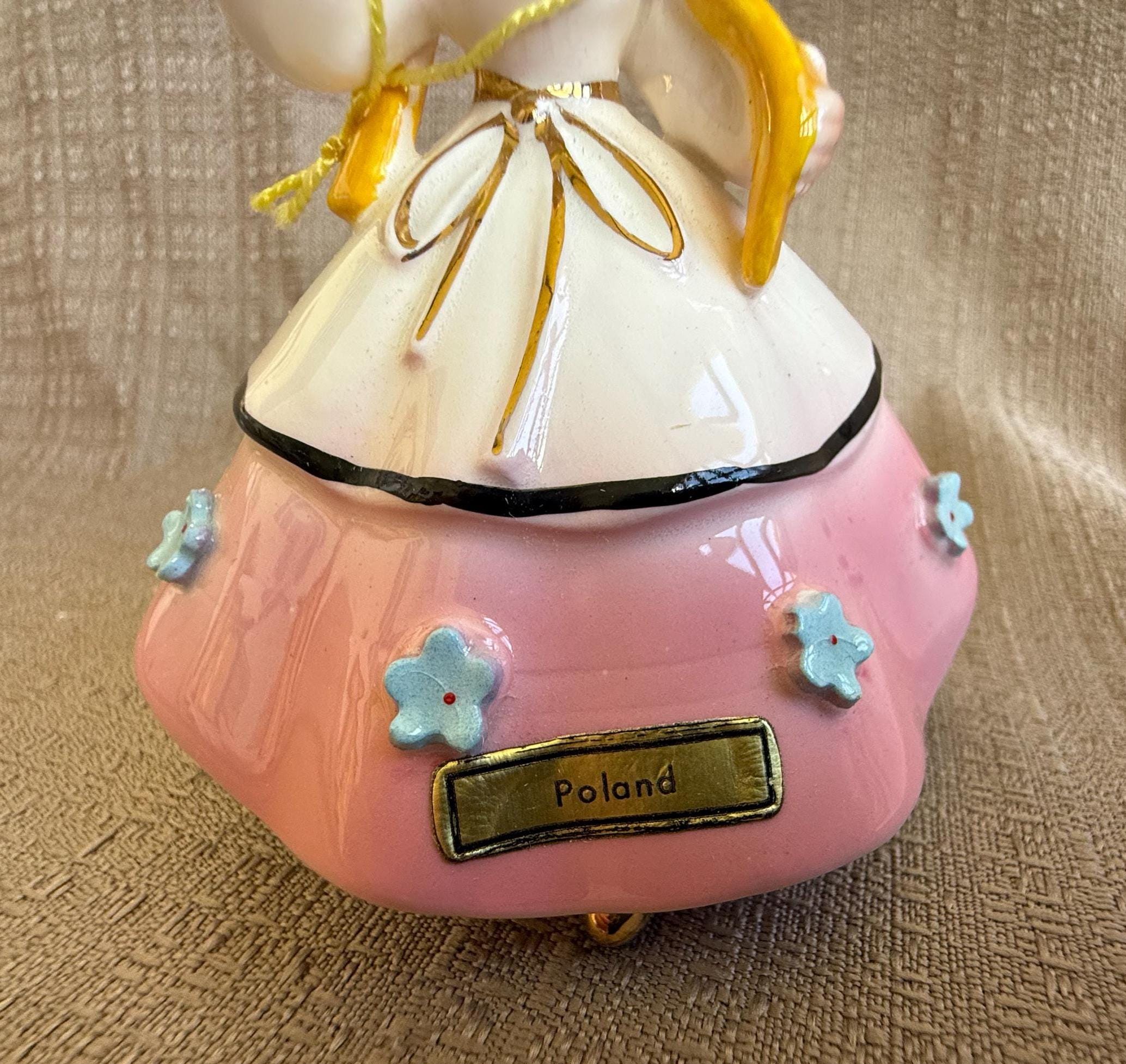 JOSEF ORIGINALS Poland Figurine, MINT Condition, Vintage 1960s