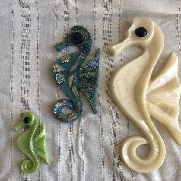 Seahorse Wall Decor Etsy