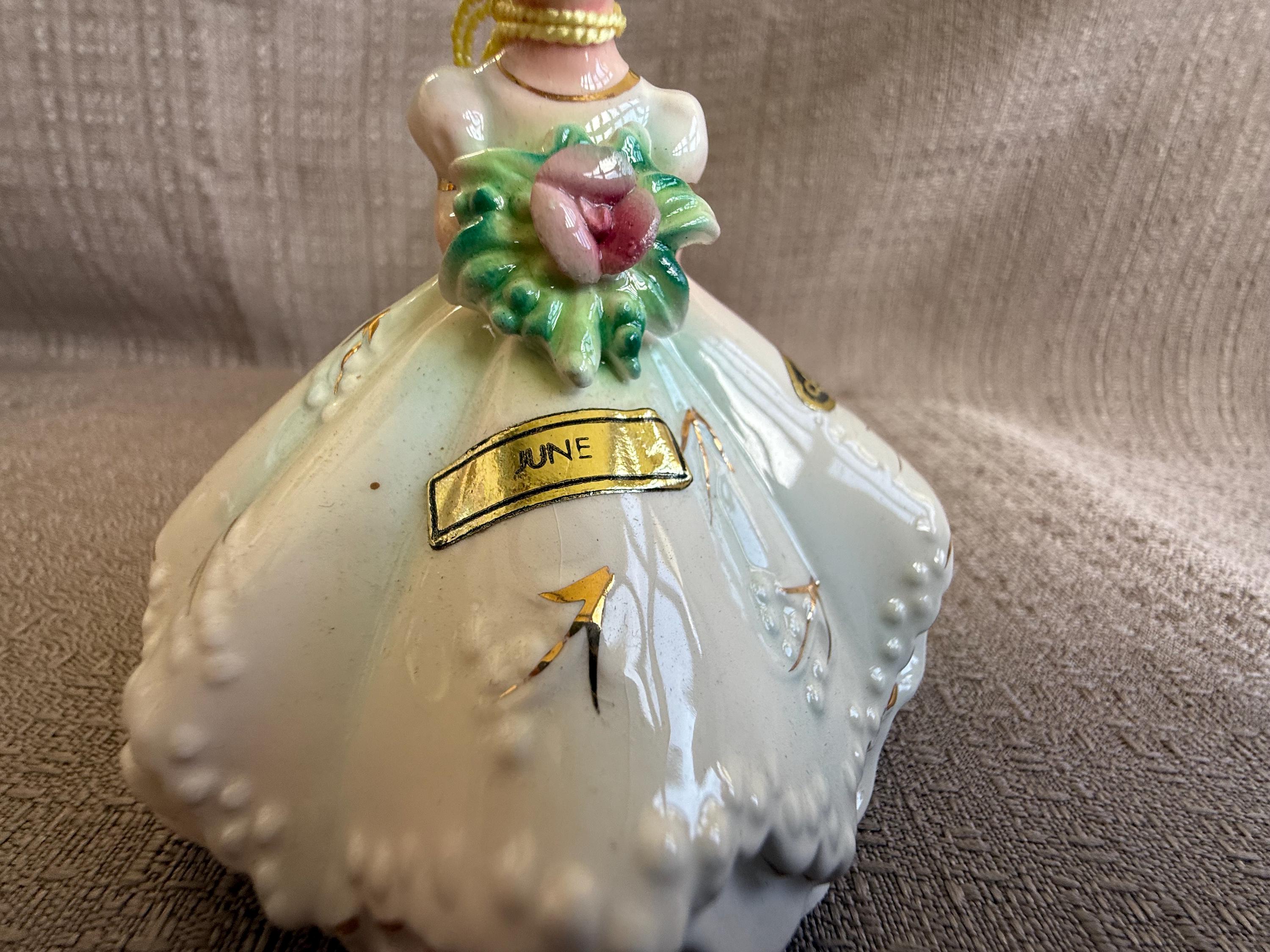 Vintage JOSEF ORIGINALS June Doll Figurine, Ceramic