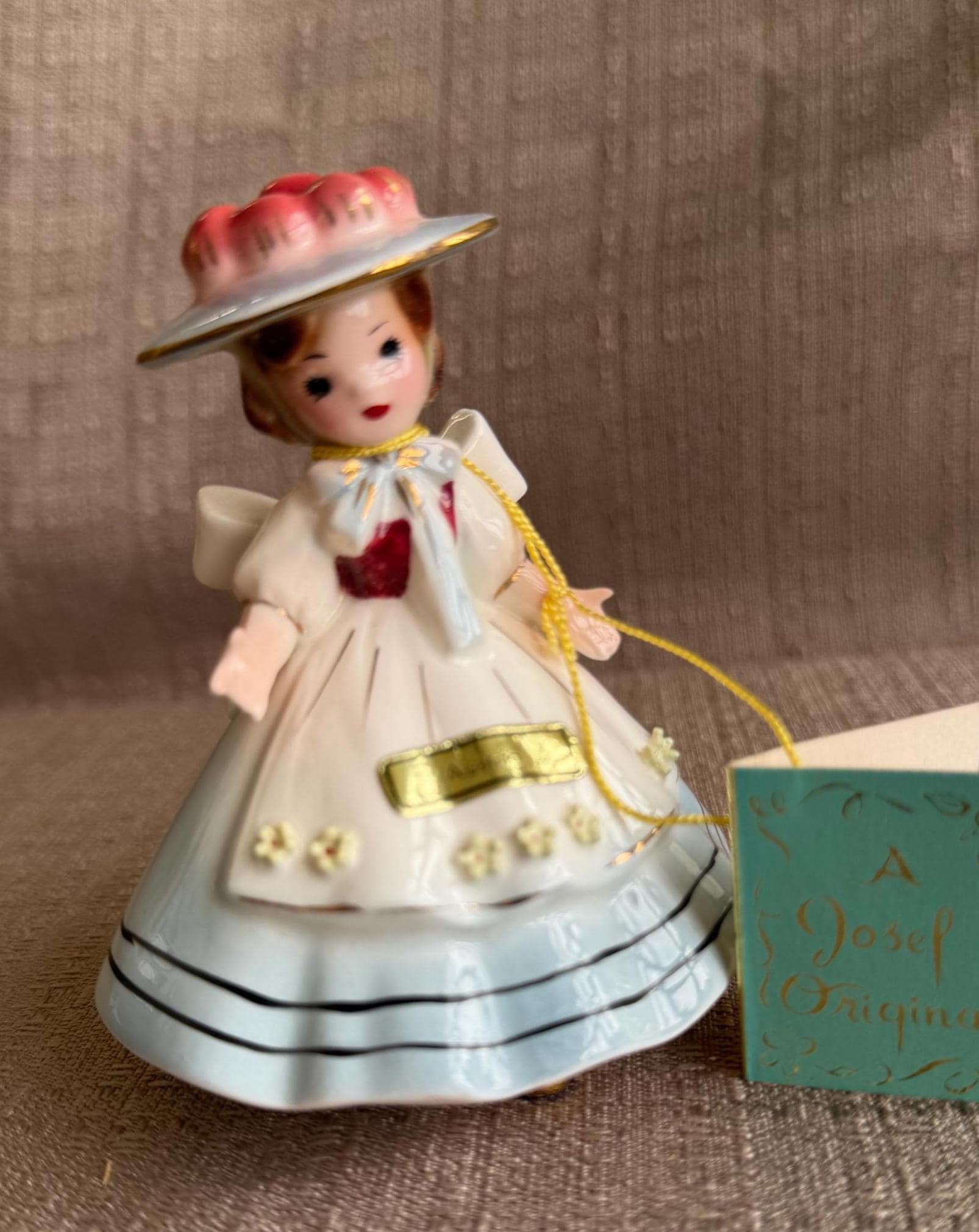 1960s JOSEF Originals AUSTRIA Figurine, MINT Condition, Vintage