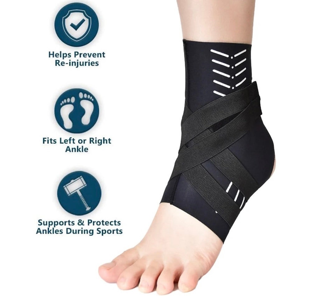 Ankle Brace, Adjustable Compression Ankle Support for Men and Women - Etsy