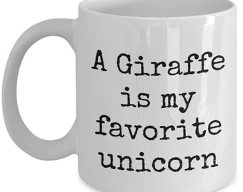 Giraffe Mug, Giraffe Coffee Cup, Giraffe Gift for Men, Women, Kids