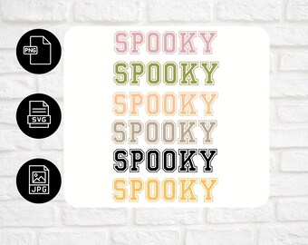 Spooky, Spooky SVG, Spooky PNG, Spooky Shirt, Hoodie SVG, Spooky Sweatshirt, Svg Files, Design for Tshirt, Halloween Svg, Halloween Shirt