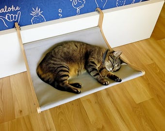 Handgemaakte kattenhangmat/bed: moderne hangende kattenmeubels