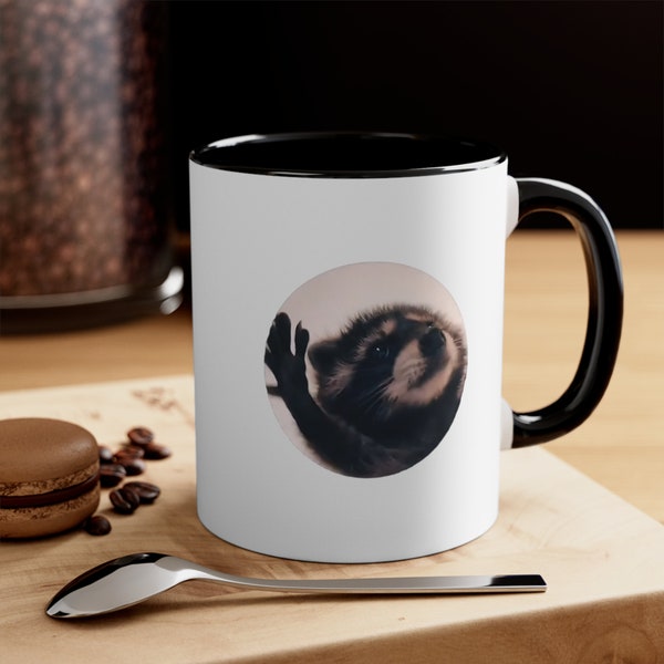 Pedro Pedro Dancing Raccoon Mug | Funny Raccoon Meme Coffee Cup| Pedro Mug | Pedro Racoon Meme Gift Mug| Pedro Spinning Raccoon Coffee Mug