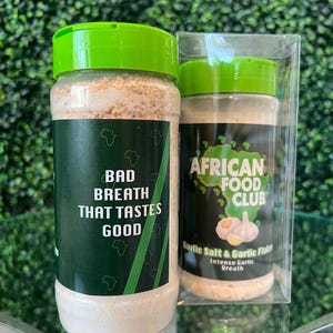 African Food Club Garlic Salt & Flakes Seasoning 16OZ