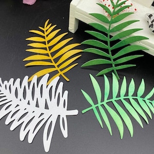 Tropische planten bladeren metalen stansmessen diy plakboek knutselen decor