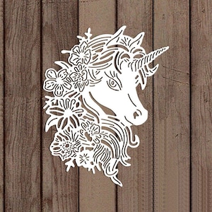 Bellissimi unicorni in metallo fustelle fai da te scrapbooking goffrato carta carte artigianato