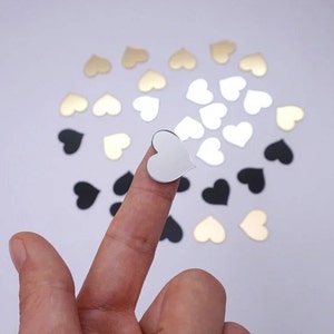 100 pièces 2 cm petits coeurs autocollants mariage fiançailles saint valentin décor acrylique miroir autocollant chambre d'enfant bricolage accessoire fête invités cadeaux