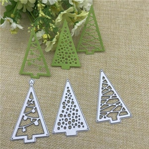 3 Stück alte Metall-Stanzformen mit Metall-Stanzschablonen für DIY Scrapbooking und Prägung