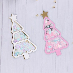 Kerstboomstrooier metalen stansmessen stencils diy plakboek embossing decor