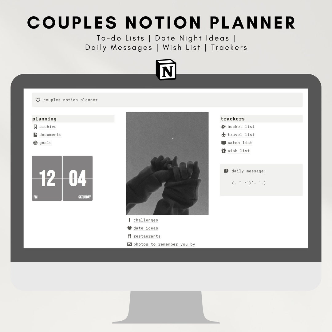 2024 Couples Notion Planner / Relationship Planner, Digital Planner 2024 Couples Notion Planner / Relationship Planner, Digital Planner