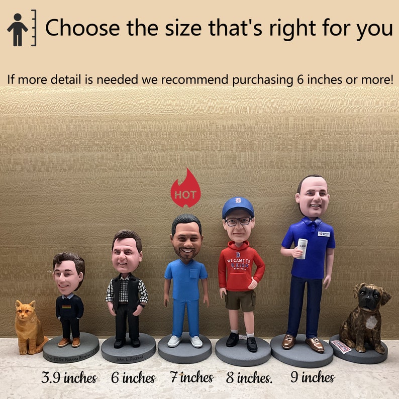 Personalized Handcrafted Bobblehead Dolls Custom Unique Etsy Australia