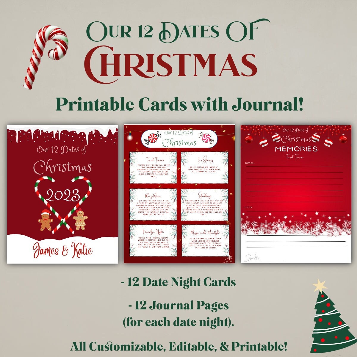 christmas-date-night-cards-with-journal-pages-for-couples-editable-customizable-and-printable-christmas-date-night-ideas-for-the-holidays-etsy