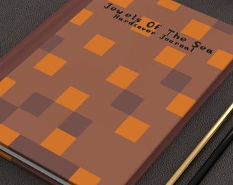 Jewels of the Sea Blank Journal/Recipe Book Inspired By Stardew Valley Videogame - Wraparound Print and Matte Finish