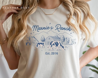 Marnies Ranch Tee, gemütliches Stardew Valley inspiriertes Gamer Shirt