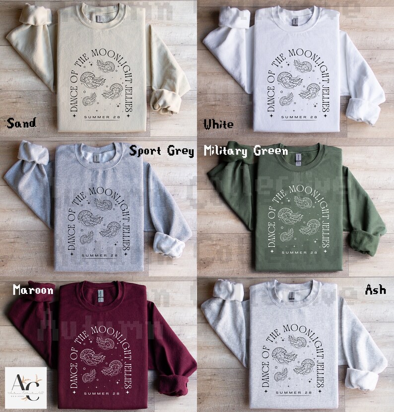 Dance of the moonlight jellies sweatshirt, summer 28