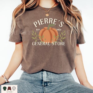 Pierre's General Store Comfort Colors Brand Tshirt