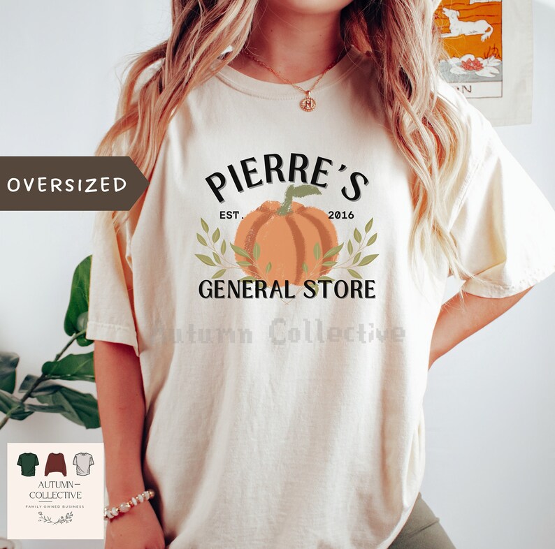 Pierre's General Store Comfort Colors Brand Tshirt