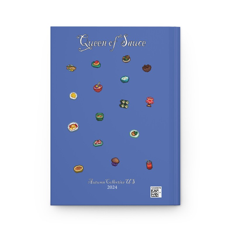 Queen of Sauce Personal Recipe Notebook  Backside