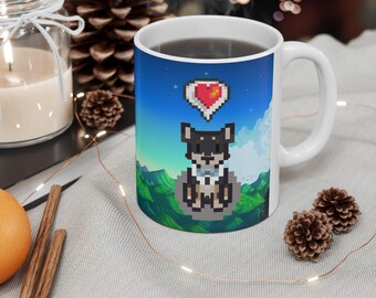 Custom Stardew Valley Pet Mug | Personalized Coffee Mug Add-On