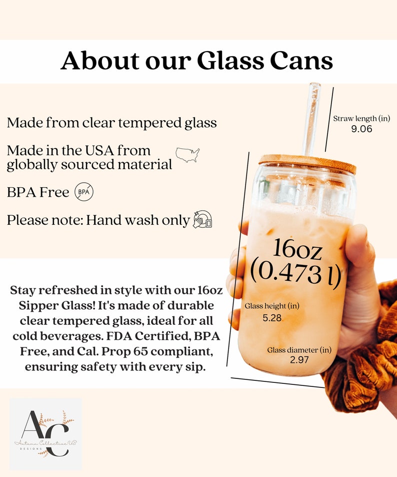 About our Sipper Glass