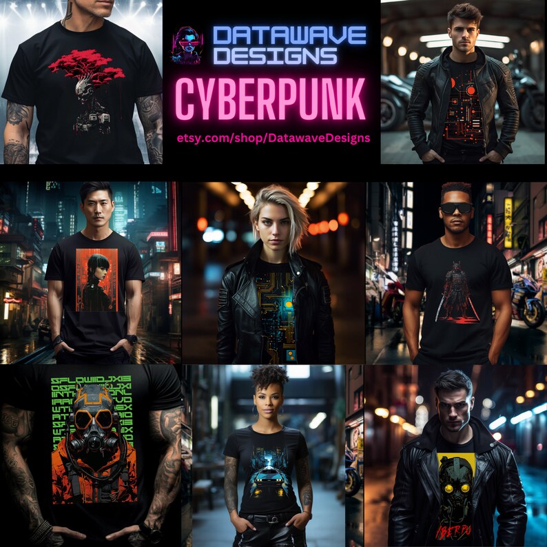 Samurai Cat Shirt, Japanese science fiction scifi cyber punk clothing kitty vaporwave ninja synthwave futuristic dystopian geek gift image 9