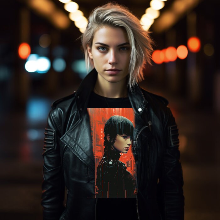 Bladerunner Cyberpunk Replicant Shirt, Cyber Punk Clothing Cyberpunk ...