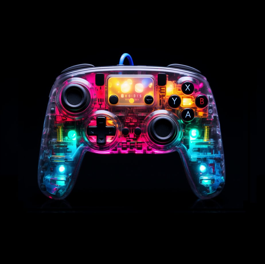 Video Game Controller, Cool Girl Women Men Lover Games Party T-shirt ...