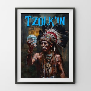 Tzolk&#39;in Board Game Poster, Mayan Calendar top classic euro strategy board game print gift for board gamer father mom dad geek fan art