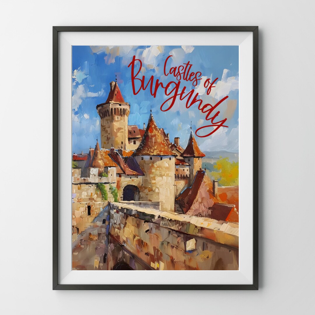 Castles of Burgundy Board Game Poster, Stefan Feld Top Classic Strategy ...
