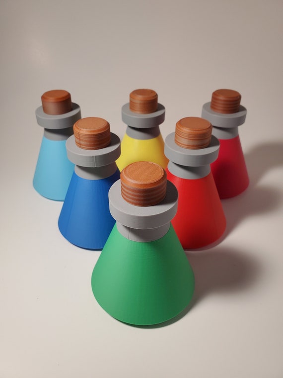 3D Printed Runescape/OSRS/Fantasy Potion Storage/Stash - Runescape Gift