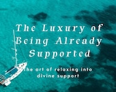 The Luxury of Being Supported | Abundance Mindset Guide with Affirmation Cards | Nervous System Regulation & Manifestation