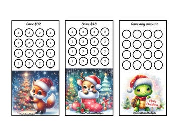 Animal friends Christmas Printable