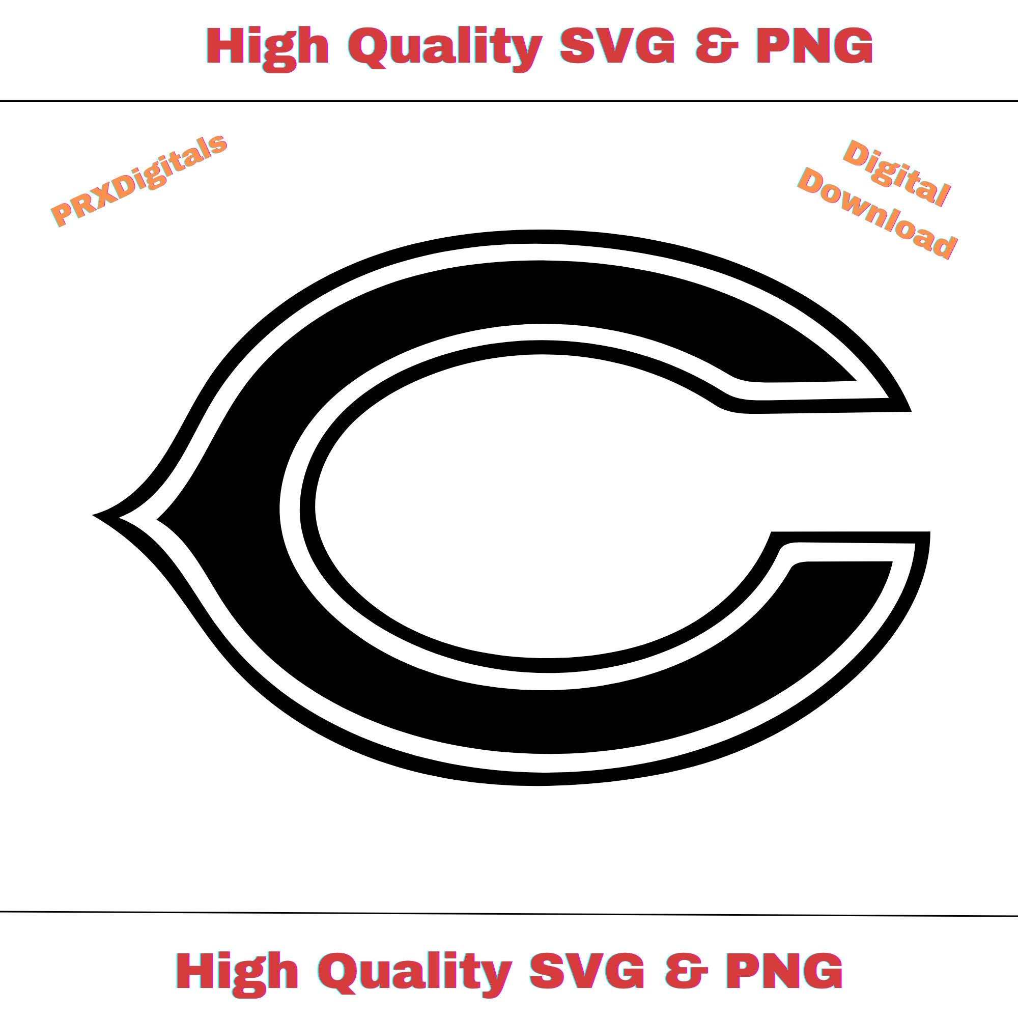 Chicago Bears Football Team SVG, Chicago-Bears SVG, NFL Teams SVG