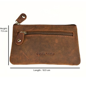 Genuine Full Grain leather Coin purse