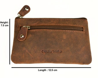 Genuine Full Grain leather Coin purse