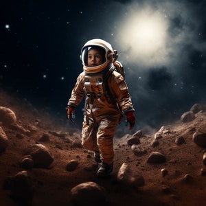 Astronaut Digital Backdrop, Space Suit Photoshop, Spaceman Composite, Digital Background, Photo Background, Photo editing, Instant download